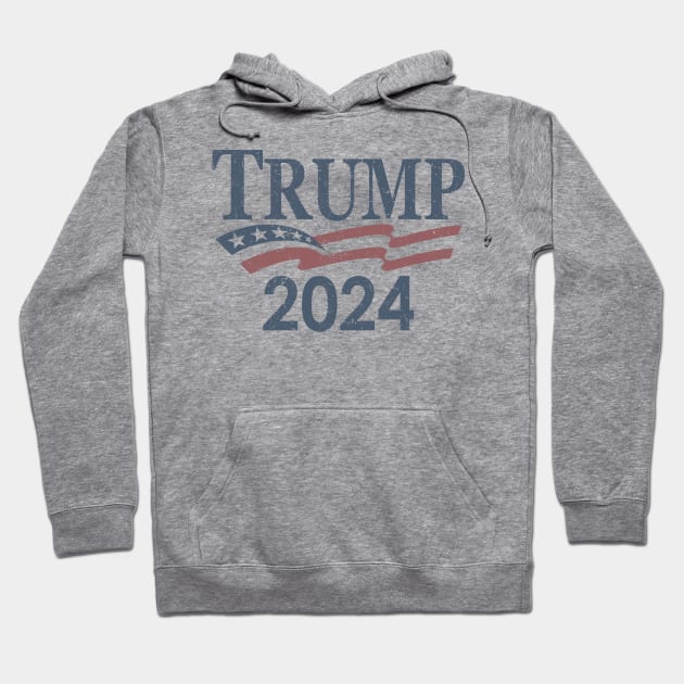 Vintage Trump 2024 Hoodie by Etopix